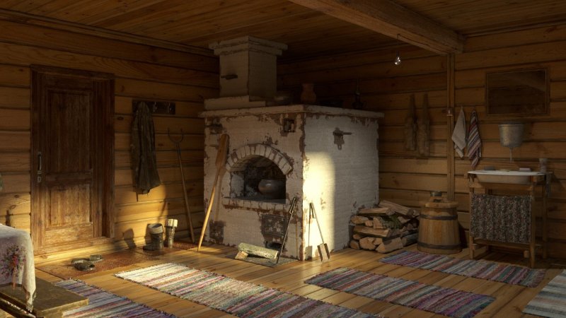 Музецй русский избы Белозерск