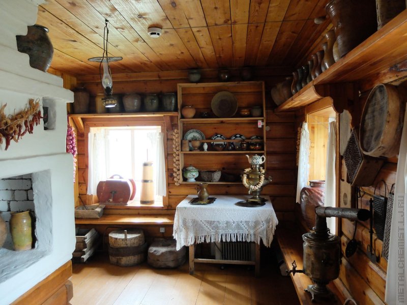 Типы русской избы в древней Руси