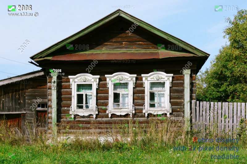 План русской избы 19 века