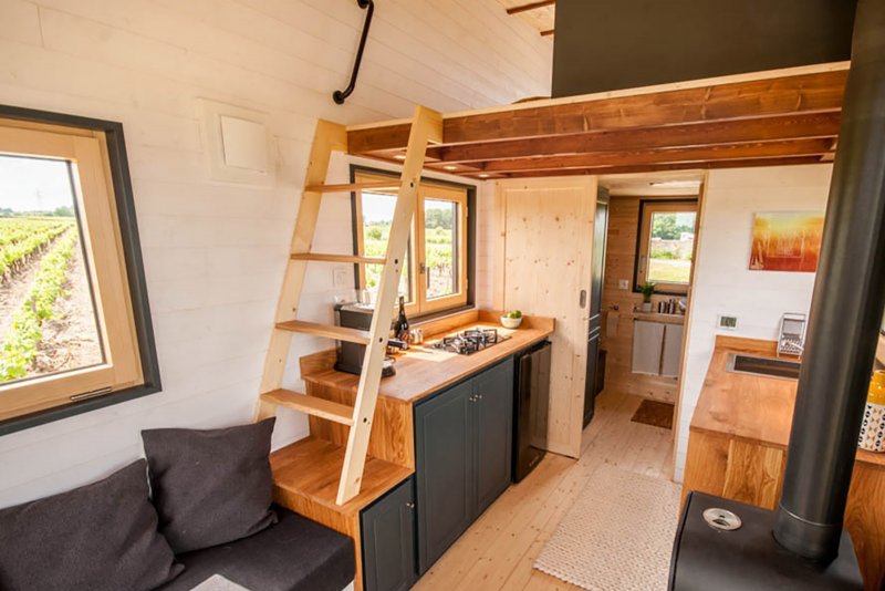 Tiny House с печкой