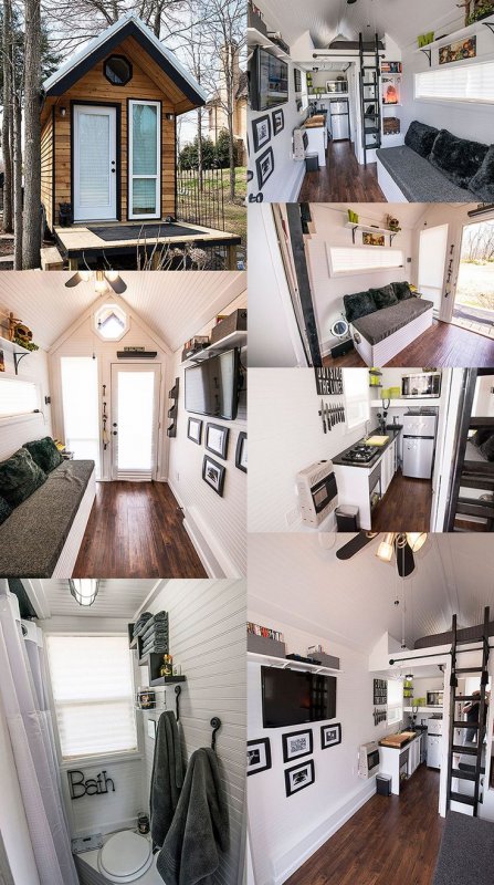 Домики tiny House планировка