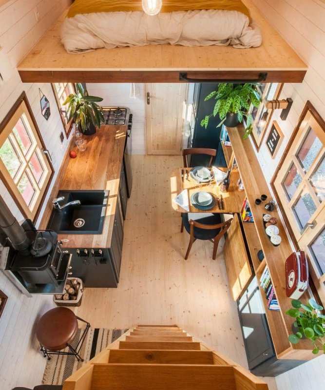 Tiny House планировки