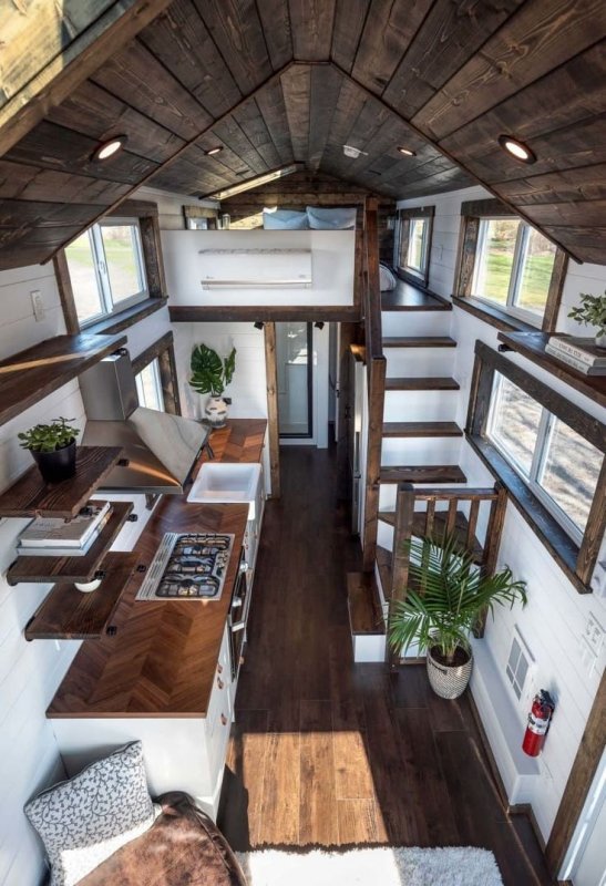 Двухэтажный tiny House