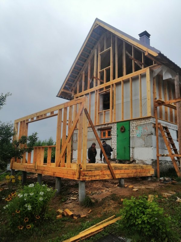 Строительство коттеджей в пригороде Барнаула