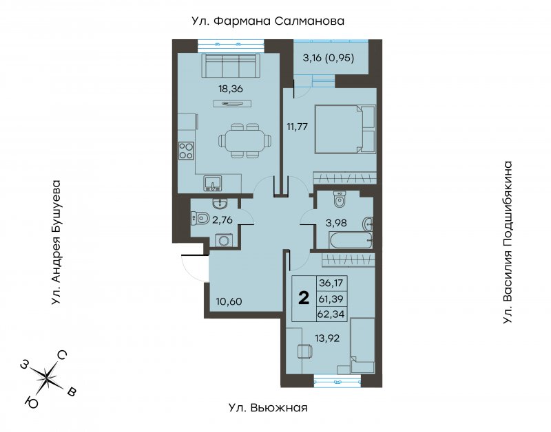 Первый Московский город парк планировки