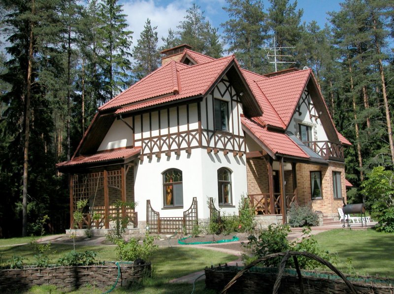 Фахверк в Сосновом Бору