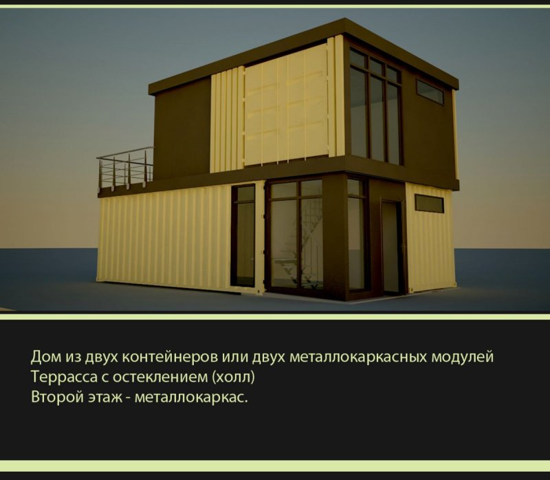 Быстровозводимый дачный дом