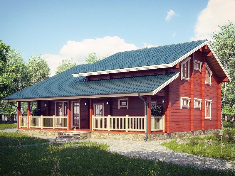 Разноуровневые крыши