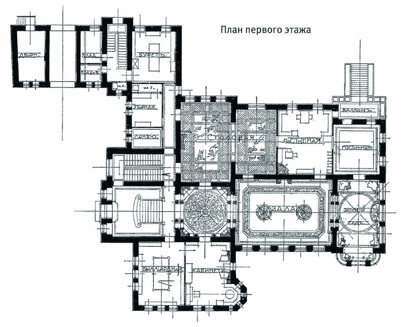 Особняк Кшесинской план