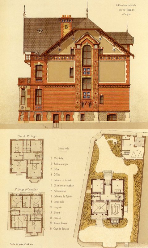 Victorian House Style Англия план