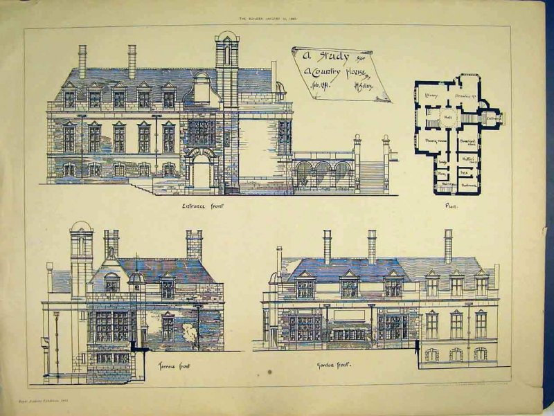 Terraced House in Britain план
