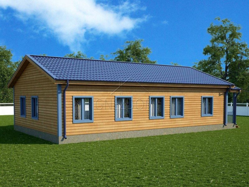 Каркасный дом 120м2