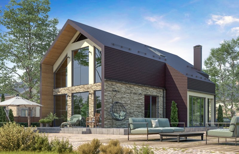 Барн хаусы Barn House кирпичный