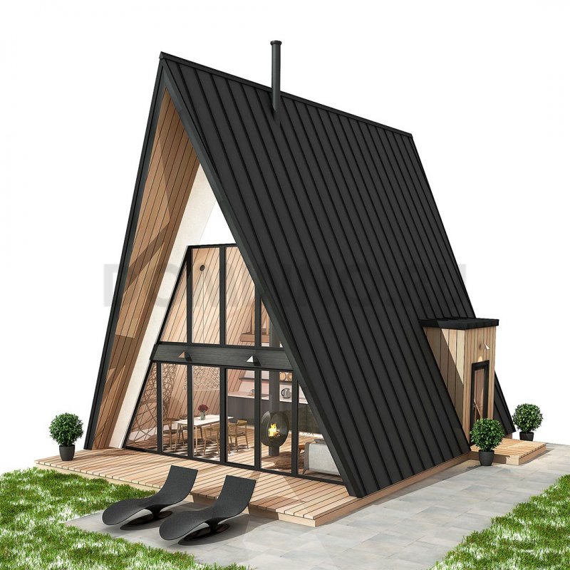 Дом шалаш a-frame