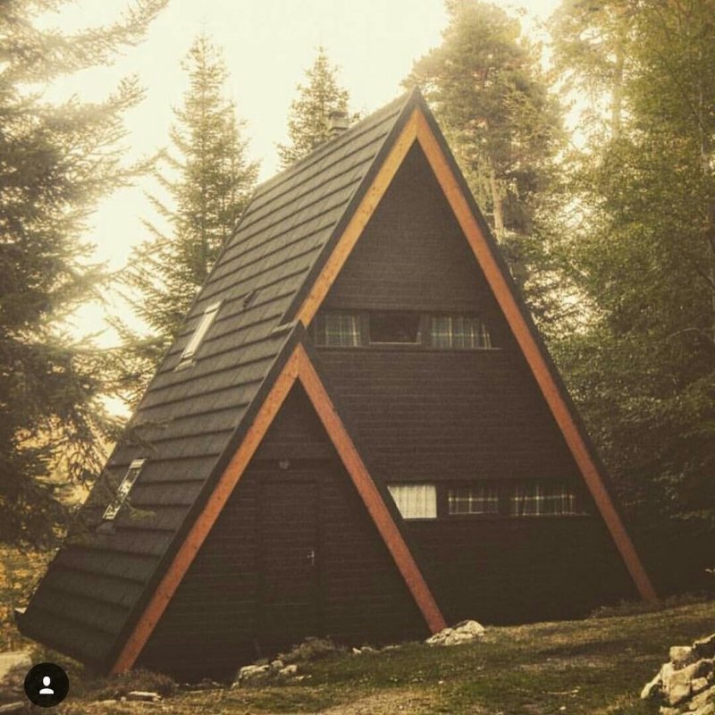 Дом шалаш a-frame