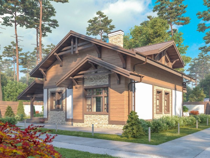 Проект дома-Шале Northwood 22