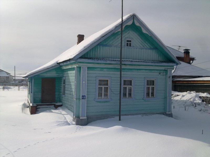 Цвета деревенской пятистенки