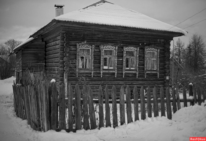 Традиционная Уральская изба
