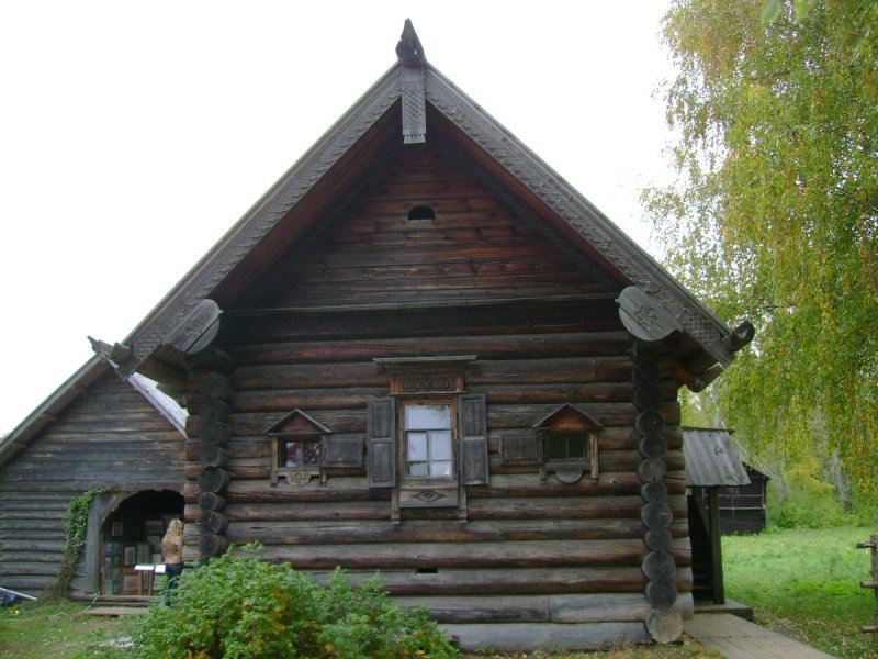 Избы на Руси