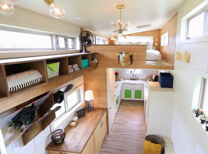Мини-домик "tiny House" с кухней 7х4.8м