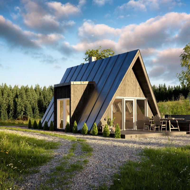 A frame House