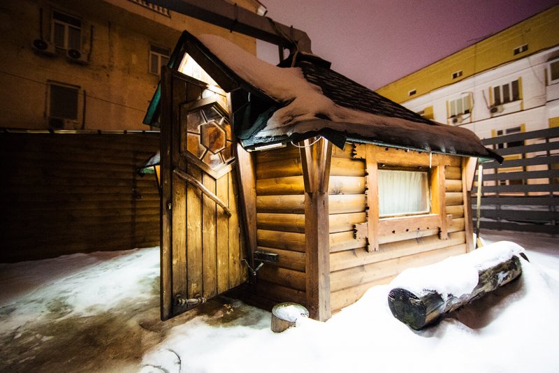 Кровля охотничьего домика
