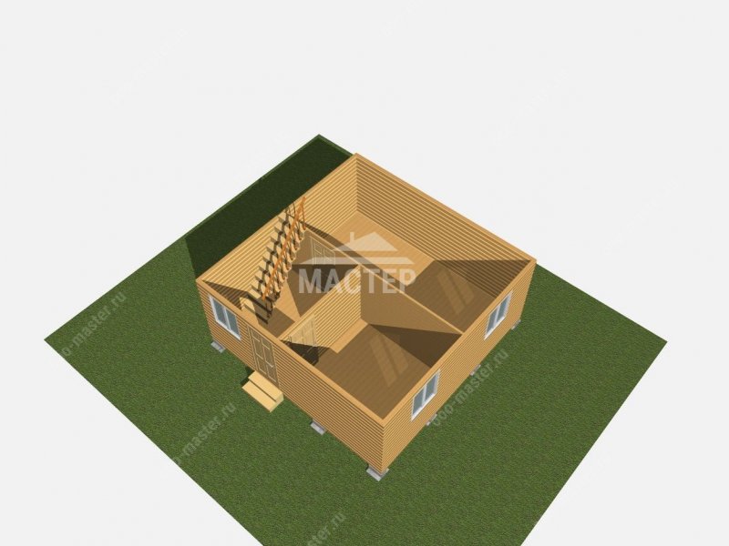 Дачный домик 3х6 планировка