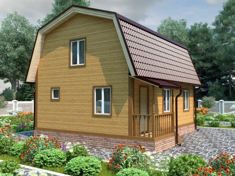 Дом кедр 6х8 технология каркас