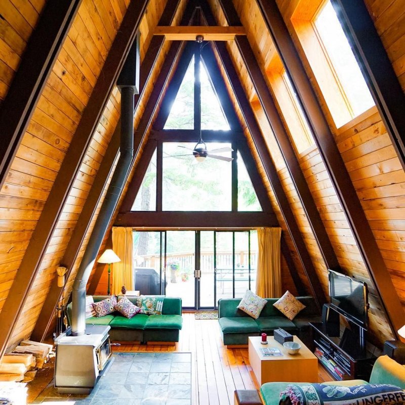 Дом шалаш a-frame