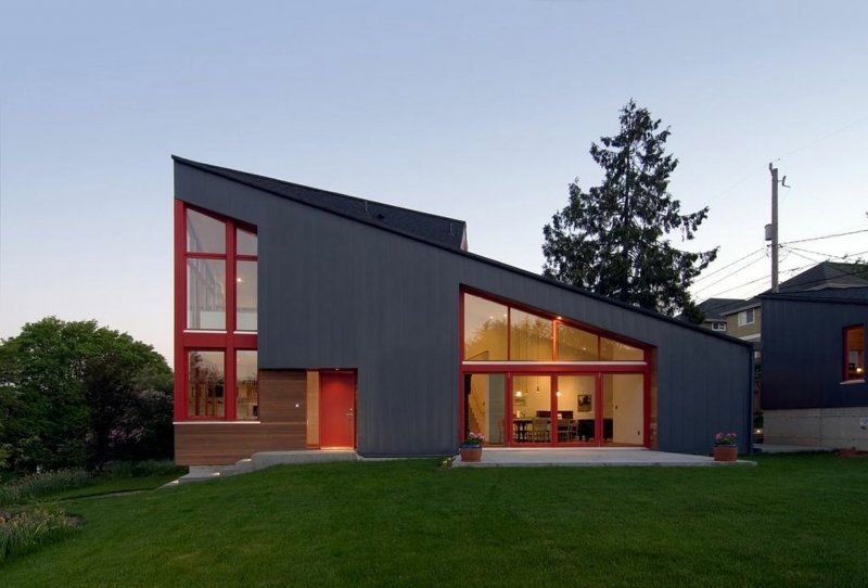 Barn House односкатный