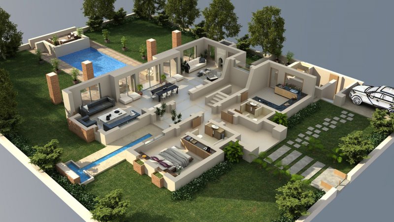 Floorplan 3d проекты