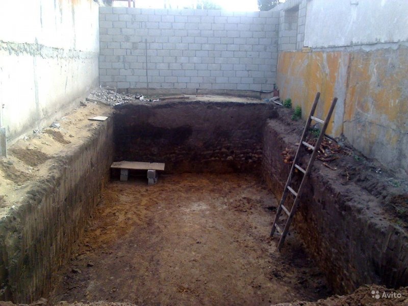Фундамент с погребом