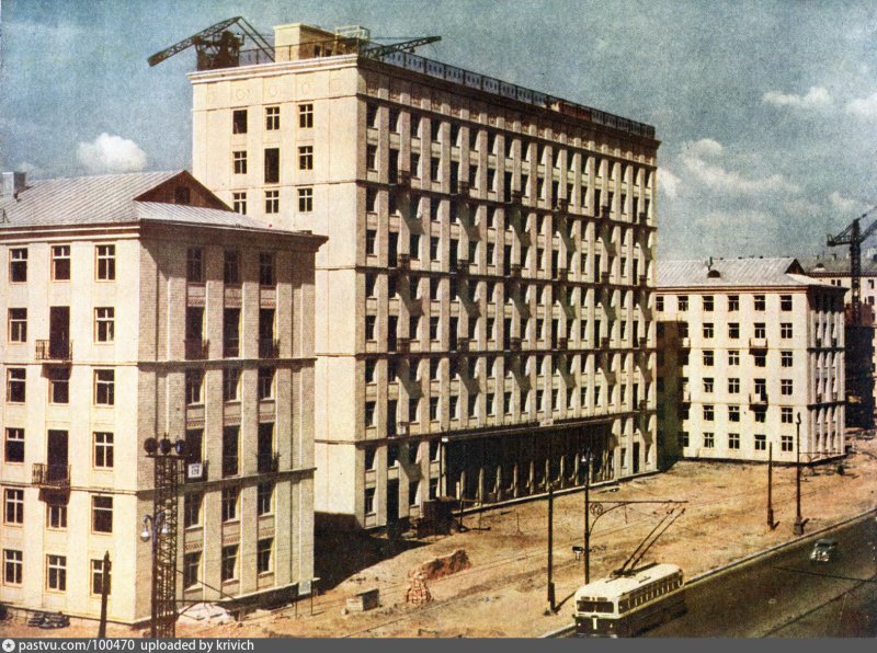 Первая Хорошевская улица 1950-е
