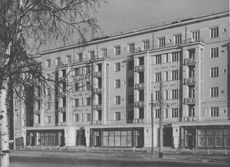 Жилые дома СССР сталинки