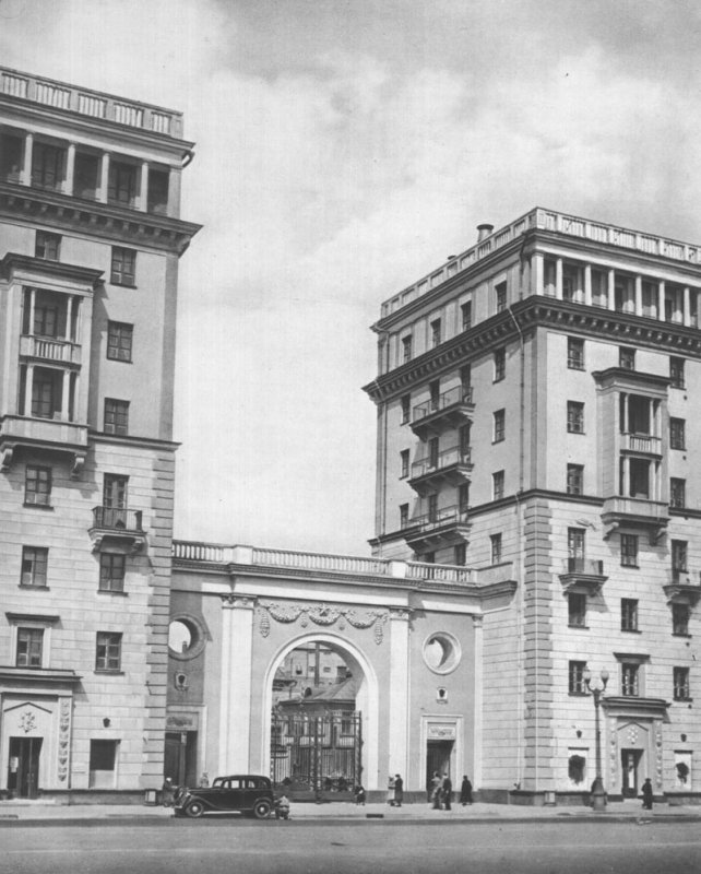 Архитектура СССР сталинский Ампир