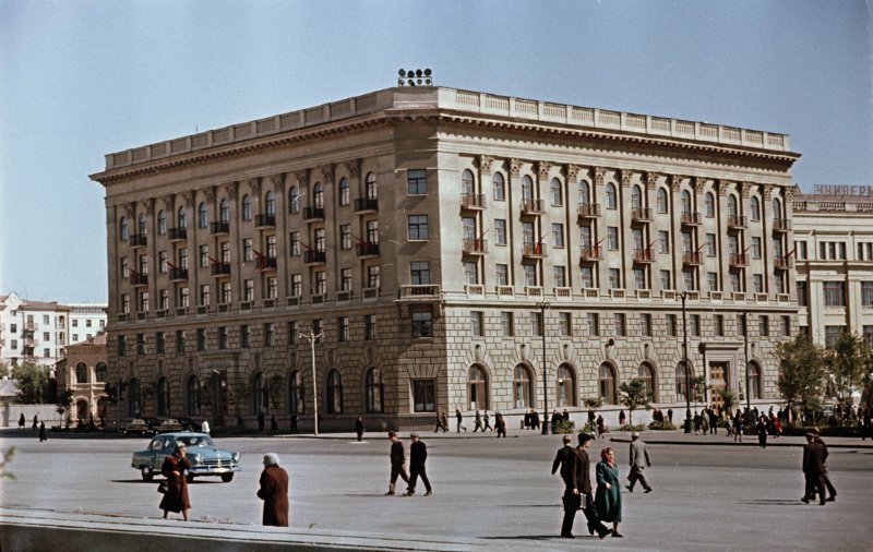 Здания Советский Союз фасад