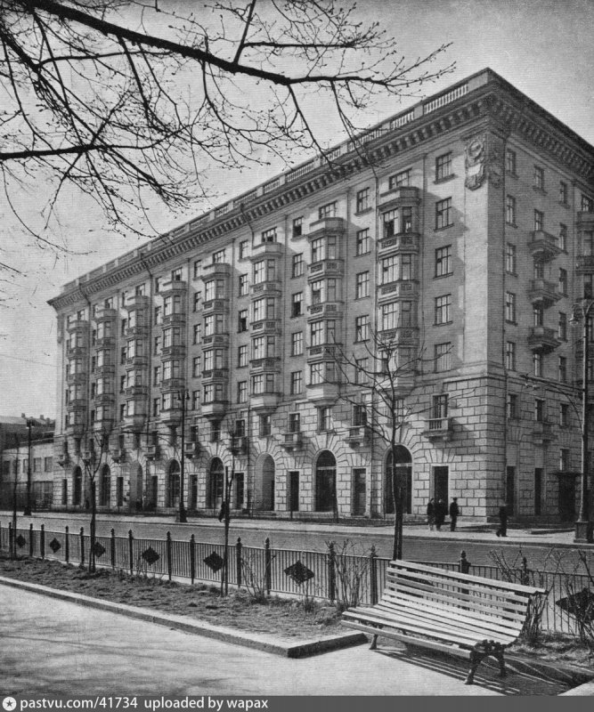 Ленинградский проспект 1930г