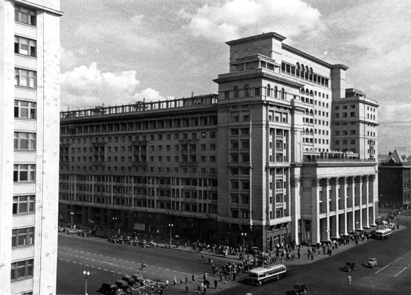 Сталинская архитектура в Москве гостиница