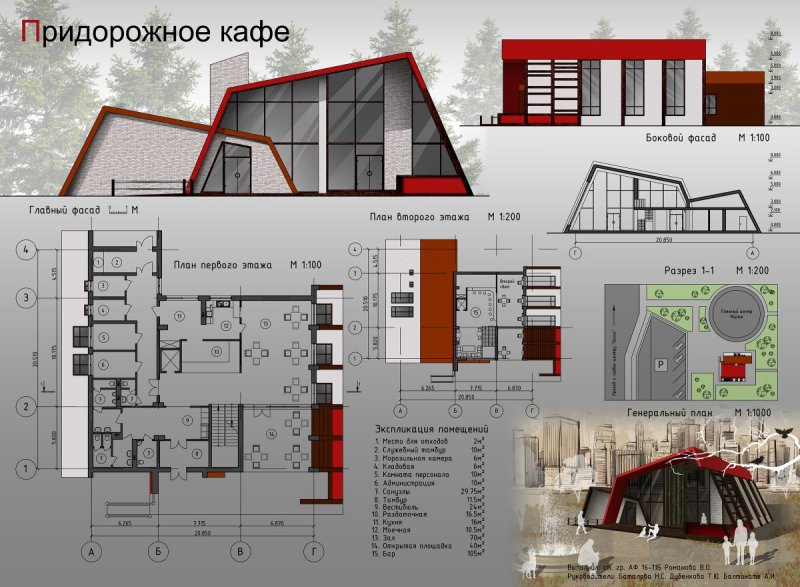 Фасад черчение