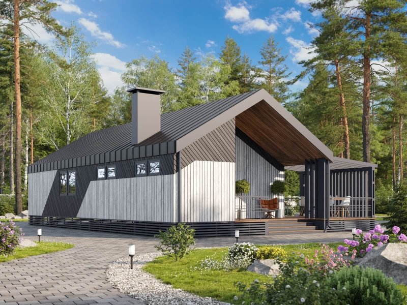 Проект дома Fiskarhedenvillan hus 78
