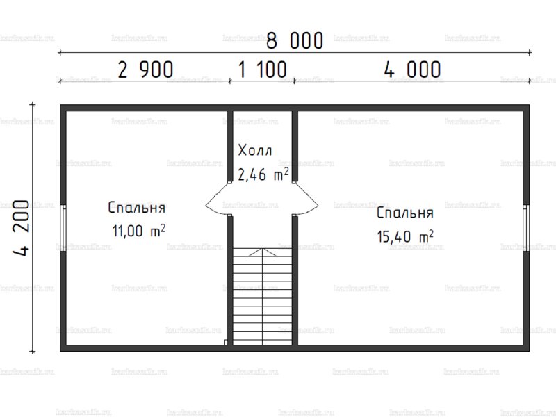Каркасная баня 6х6 с мансардой проект