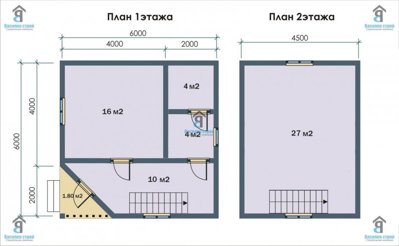 Проекты бань из бруса 150х150
