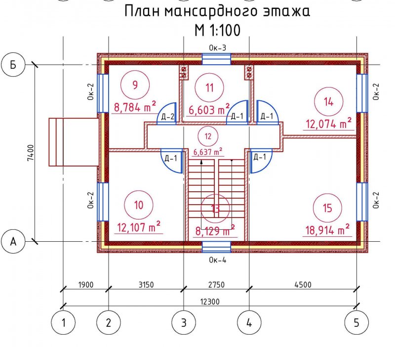 Планировка двухэтажного дома 150 квадратных метров