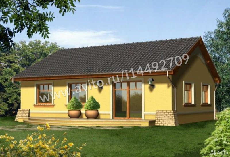 Каркасный дом 6х9 одноэтажный планировка