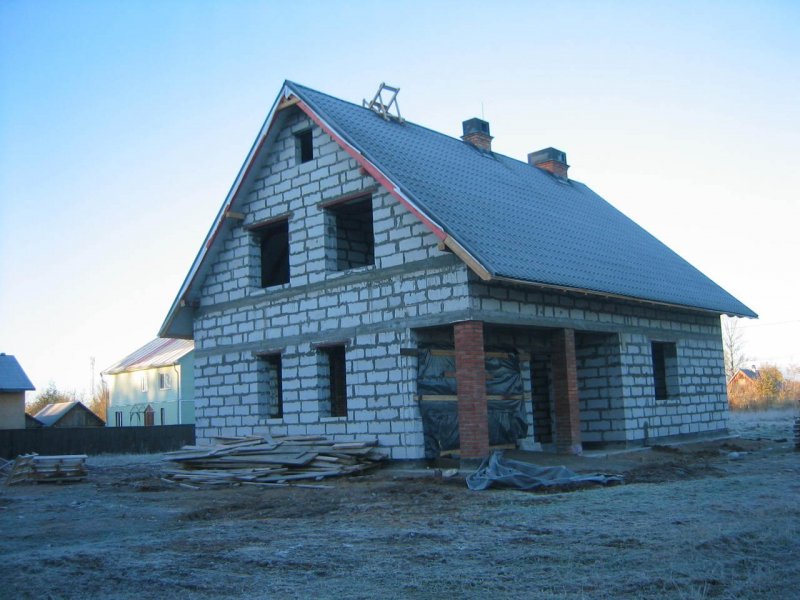 Дом 120 кв с мансардой