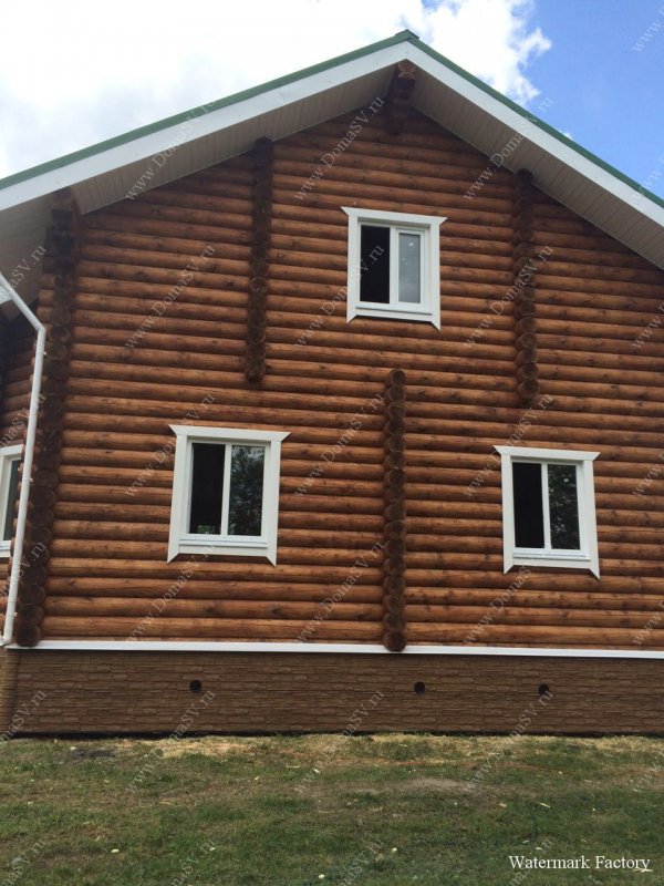 Наружная отделка охотничьих домов