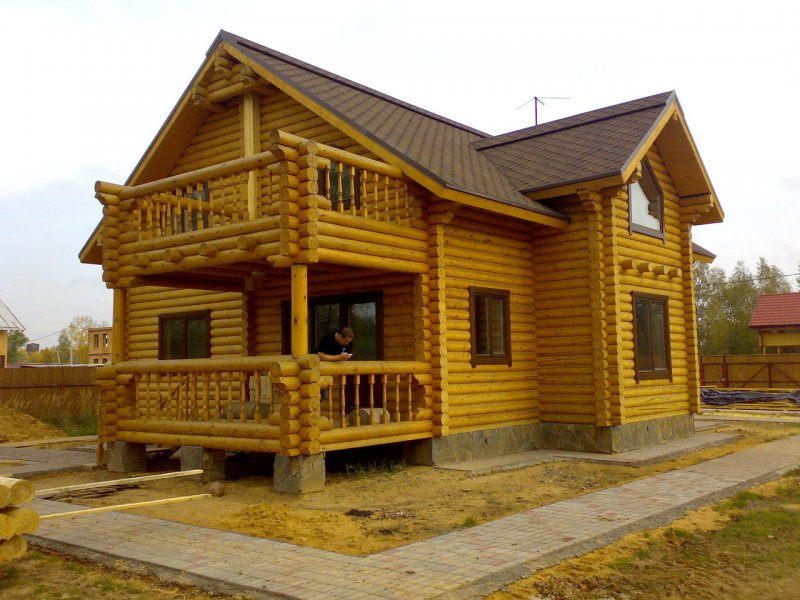Артель 1 дома +из оцилиндрованного бревна
