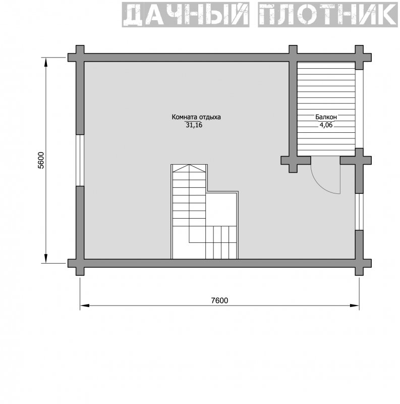 Баня каркасная 4х2.5 планировка