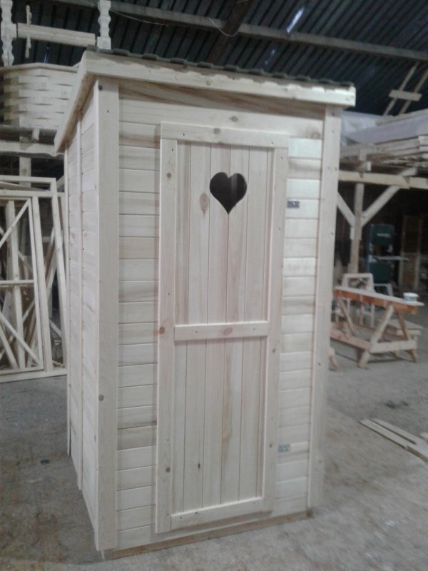 Туалет 1х1.5 дачный