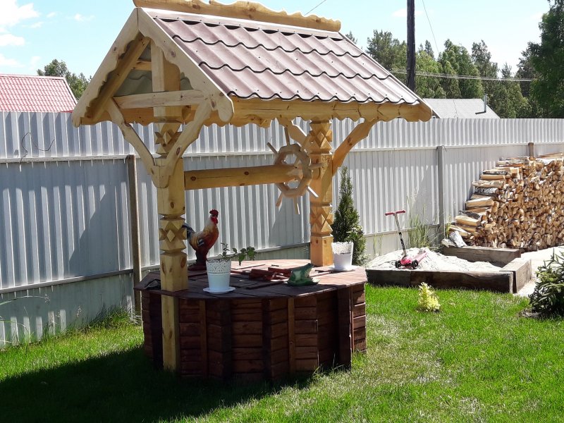 Крыша для колодца